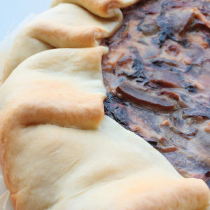 Torta salata radicchio