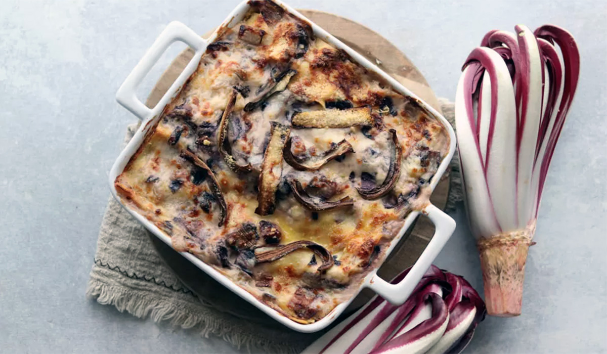 Lasagna al radicchio rosso tardivo di Treviso